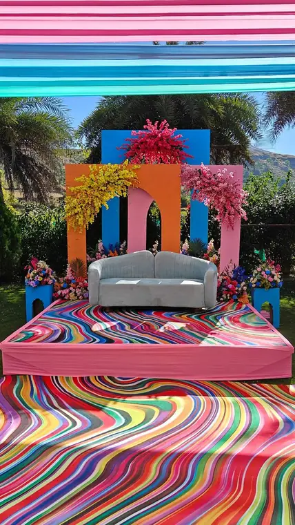 Carnival-theme sangeet, WhiteTie Events