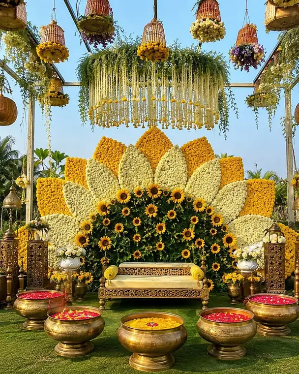 Haldi stage, WhiteTie Events
